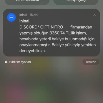 Discord İznim Olmadan Nitro Satın Alınmış