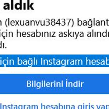 Facebook Hesabınız Askıya Alındı