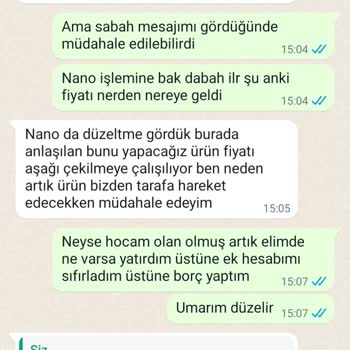 Maxus Market Hizmet Kalitesinde Hayal Kırıklığı