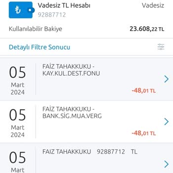 Yapı Kredi'de Fazladan Faiz Kesintisi Mağduriyeti