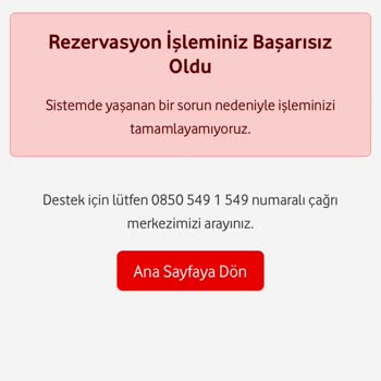 Vodafone Seyahat Yanımda Lütfen Yardım Edin