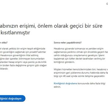 Linkedin Hesabıma Girememe Ve Kimlik Doğrulamayı Kabul Etmeme
