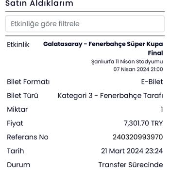Banabilet.com Ne Paramı Alıyorum Ne De Biletimi!?