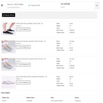 Tonny Black Eksik Ürün Ve Telafi Beklentisi