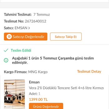 Emsan Düdüklü Kapağı Temini