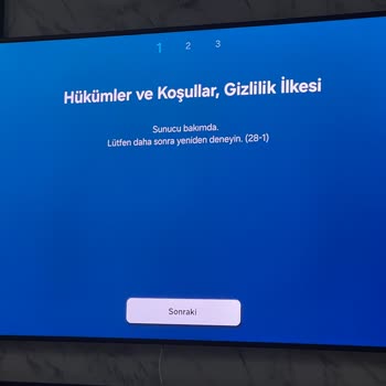 Samsung The Frame TV Smart Hub Kurulum Sorunu