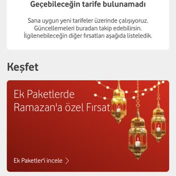 Koskoca Vodafone Paket Sunamıyor
