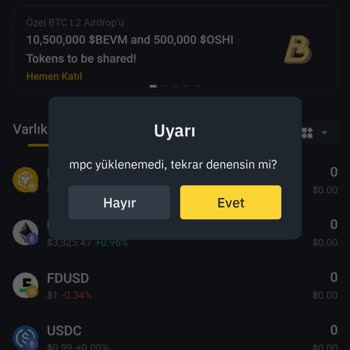 Binance Web 3 Bağlanamıyorum