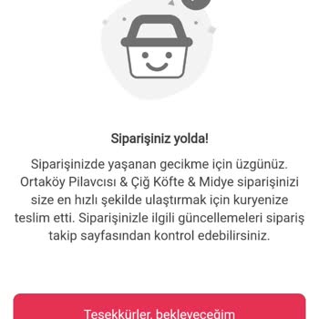 Yemeksepeti Yemeğim Gelmedi Ödemesi Yapılmıştı