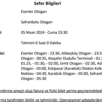 Safran Turizm Sorumsuzluğu... Yolcu Sayımı Yapılmamış