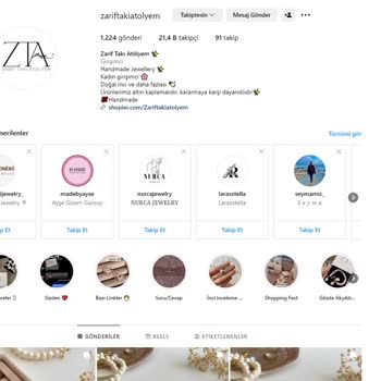 Zarif Takı Atölyem'den Beklenen Ürün Hayal Kırıklığı