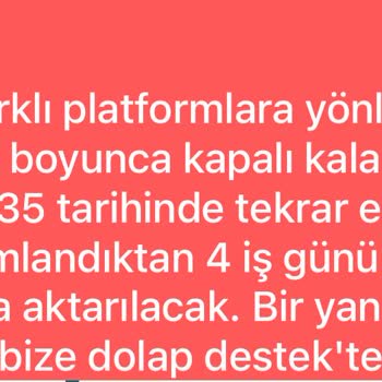 Dolap Uygulaması Dolabımı Kapattı Aldığım Ürünleri İade Edemiyorum