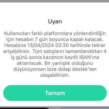 Dolap Uygulaması Dolabımı Kapattı Aldığım Ürünleri İade Edemiyorum