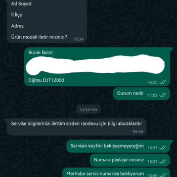 Dijitsu Klima Servis Problemi Var! Çözüm Yok!