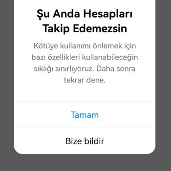 Instagram Takip Edemiyorum Kimseyi!