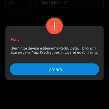 Yapı Kredi Bankası Hesabımdaki Parayı Kullanmama Müsaade Etmiyor.