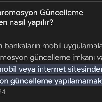 Akbank Promosyon Güncellemesi İnternetten Yapılamıyor