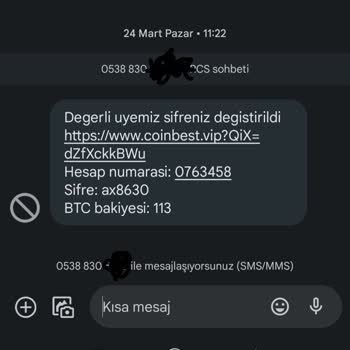 Coinbest.vip Hesap Yanlışlığı