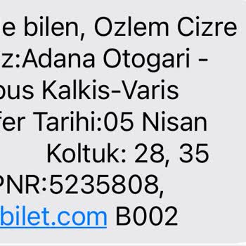 Obilet Otobüs Ücret İadesi