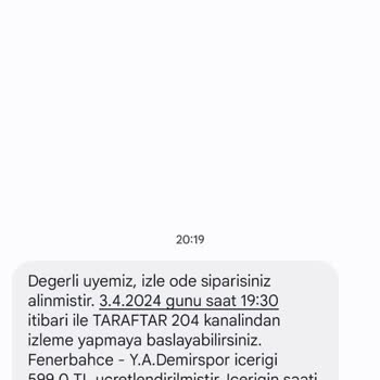 Digiturk Eksik Bilgilendirme Yüzünden 599TL Faturalandırma