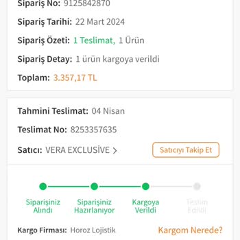 Trendyol Paramı Aldılar Ürünü Vermediler
