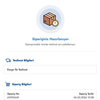 Pratico Mobilya Cepte Şok Gelemeyen Sipariş