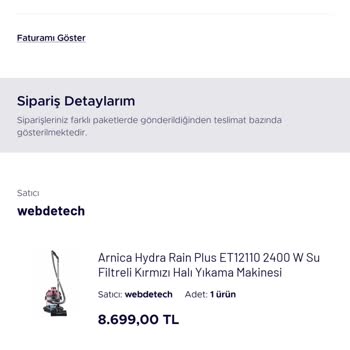 Teknosa İade Ücretim Ödenmiyor