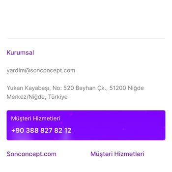 Sonconcept Çocuk Oyuncak Dolabı Siparişinde Yaşanan Erişim Sorunu