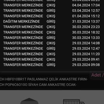 Teknosa Ve Horoz Lojistik Ürünün Teslim Edilmemesi