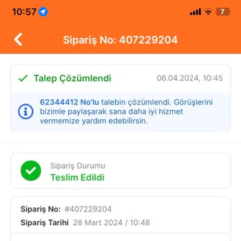 Migros Sanal Market Ürünlerimi Göndermiyor