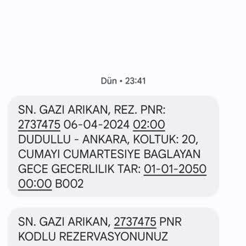 Es Turizm Hayali Bilet Satmakta