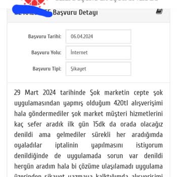 Şok Marketler 29 Mart'tan Beri Mağduriyet, Sipariş Ve İptal Sorunu