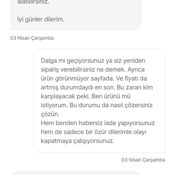 Hepsiburada Ve Çetmen Satıcılarının Müşteriyi Mağdur Etmesi