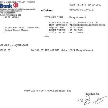 Akbank Geri Para İadesi İstiyorum