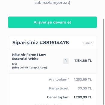 Shopier Sneakers Online İlgilenmiyor