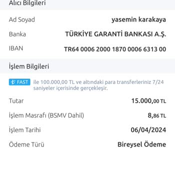 Yapı Kredi Bankasıyla Artık Çalışmak İstemiyorum