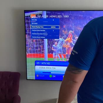 İzmir Gaziemir Evkur'dan Alınan Teşhir TV'nin Sorunlu Çıkması