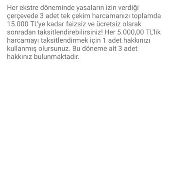 Enpara Taksit İmkanlarının Kısıtlanması