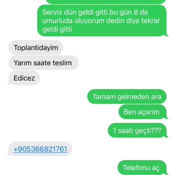 Borusan Lojistik Borusan Nakliyat Şikayeti