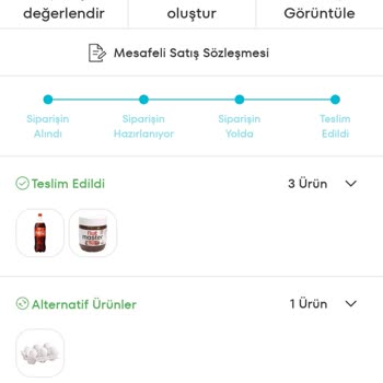 A101 Online Siparişi Ve Müşteri Temsilcisi Vakası