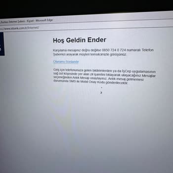 İş Bankası Mobil Uygulama Problemi İşlem Yapamıyorum