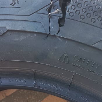 Continental Lastikleri Yanaktan Yırtılma