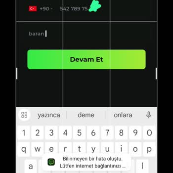 Whatpro Üye Doğrulama Hatası
