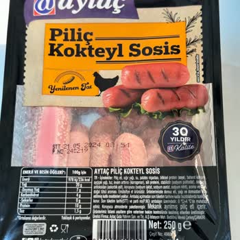 Aytaç Gıda Marketten Alınan Sosisin Beklenmeden Bozulması