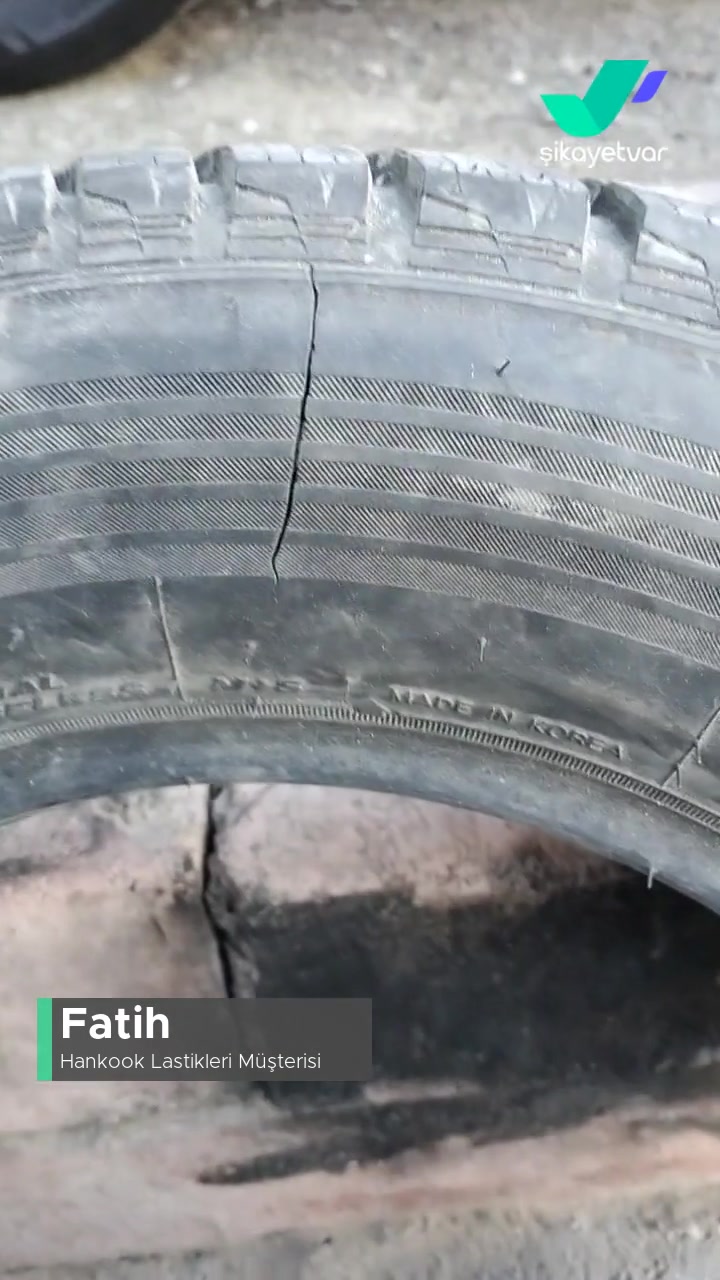 Hankook Lastikleri Yarılan Lastik Garantiye Neden Girmiyor? videonun kapak resmi