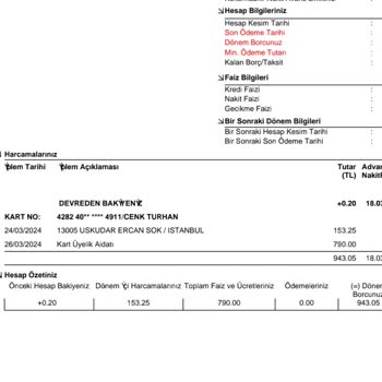 HSBC Yıllık Kart Aidatı!