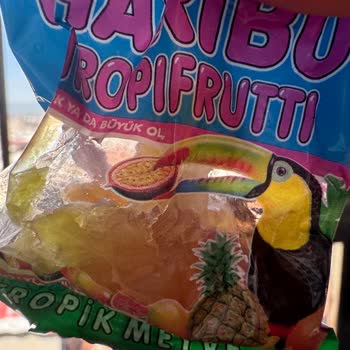 Haribo Sert Yapışmış Bayat Jelibonlar