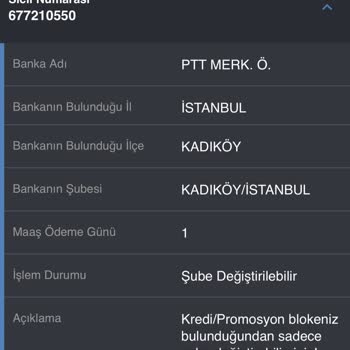 PTT Bank Emekli Maaşım Blokeli: Çözüm İstiyorum!