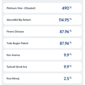 Turkcell Bilgim Dışında Yapılan Abonelikler