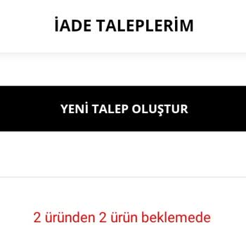Avva Giyim Para İadesinin Gerçekleşmemesi